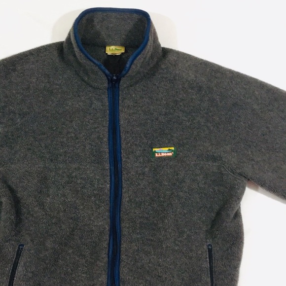 Vintage Other - Vintage LL Bean Fleece Zip-Up
